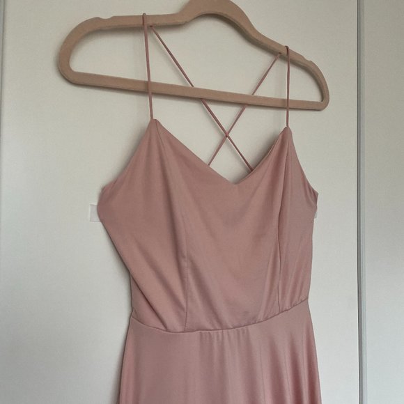 Light Pink Skater Dress - Picture 2 of 4